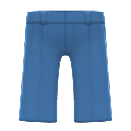 Animal Crossing Satin Pants|Blue Image
