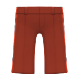 Satin Pants Dark red