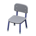 School Chair Gray & blue