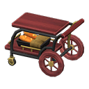 Serving Cart Red