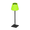 Shaded Floor Lamp Lime