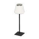 Shaded Floor Lamp White