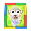 Animal Crossing Shari's Photo|Colorful Image