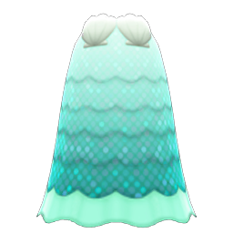 Shell Dress Mint