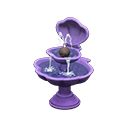 Shell Fountain Purple