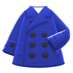 Short Peacoat Navy blue