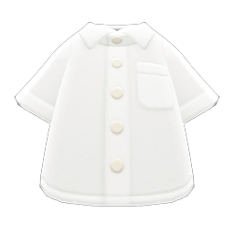 Short-sleeve Dress Shirt White