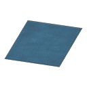 Animal Crossing Simple Medium Blue Mat Image