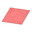 Animal Crossing Simple Medium Red Mat Image