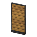 Simple Panel Black / Horizontal planks