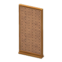 Simple Panel Brown / Pegboard