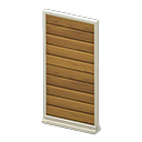 Simple Panel White / Horizontal planks