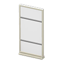 Simple Panel White / Lined panel