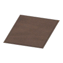 Animal Crossing Simple Small Brown Mat Image