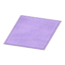 Animal Crossing Simple Small Purple Mat Image