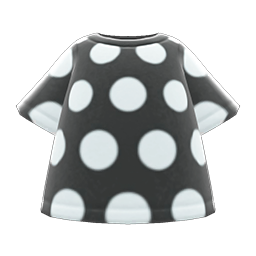 Animal Crossing Simple-dots Tee|Black Image