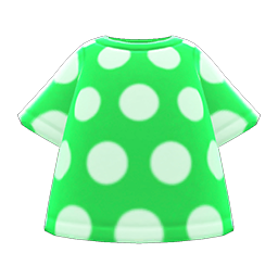 Simple-dots Tee Green