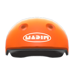 Skateboarding Helmet Orange