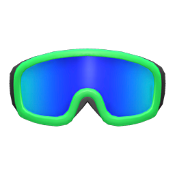 Animal Crossing Ski Goggles|Green Image