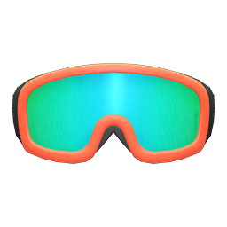 Ski Goggles Orange