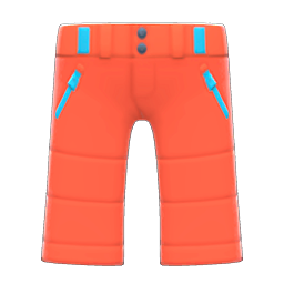 Ski Pants Red