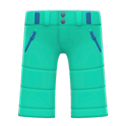 Ski Pants Turquoise