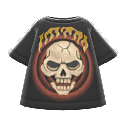 Skull Tee Black