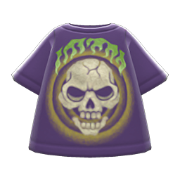 Skull Tee Purple