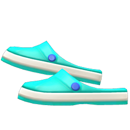 Slip-on Sandals Light blue