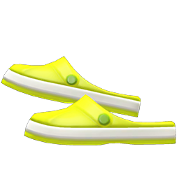 Slip-on Sandals Lime