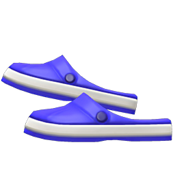 Slip-on Sandals Navy blue