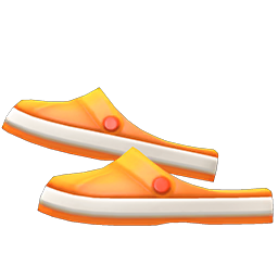 Slip-on Sandals Orange