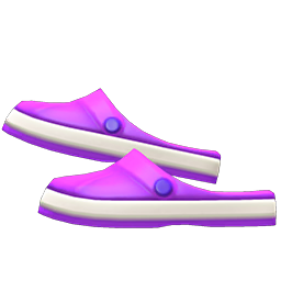 Slip-on Sandals Purple