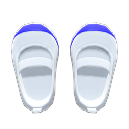 Animal Crossing Slip-on School Shoes|Blue Image