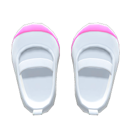 Slip-on School Shoes Pink