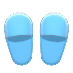 Slippers Blue