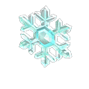 Animal Crossing Snowflake Wreath Image