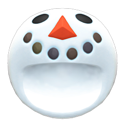 Animal Crossing Snowperson Head Image