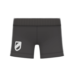 Animal Crossing Soccer Shorts|Black Image