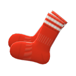 Soccer Socks Red