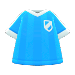 Soccer-uniform Top Light blue