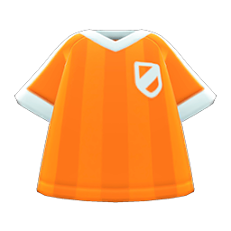 Soccer-uniform Top Orange