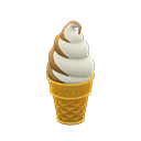 Animal Crossing Soft-serve Lamp|Chocolate swirl Image