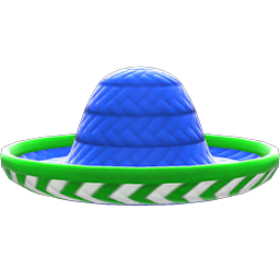 Animal Crossing Sombrero|Blue Image