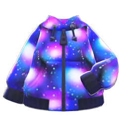 Animal Crossing Space Parka|Blue Image