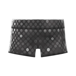 Animal Crossing Spangle Shorts|Black Image