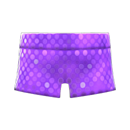 Spangle Shorts Purple