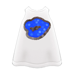 Animal Crossing Sparkly Embroidered Tank|Blue Image