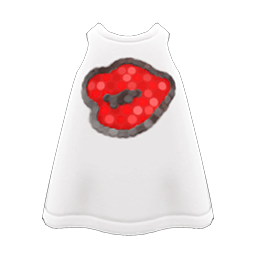 Sparkly Embroidered Tank Red