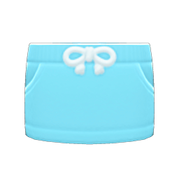 Animal Crossing Sporty Skirt|Blue Image